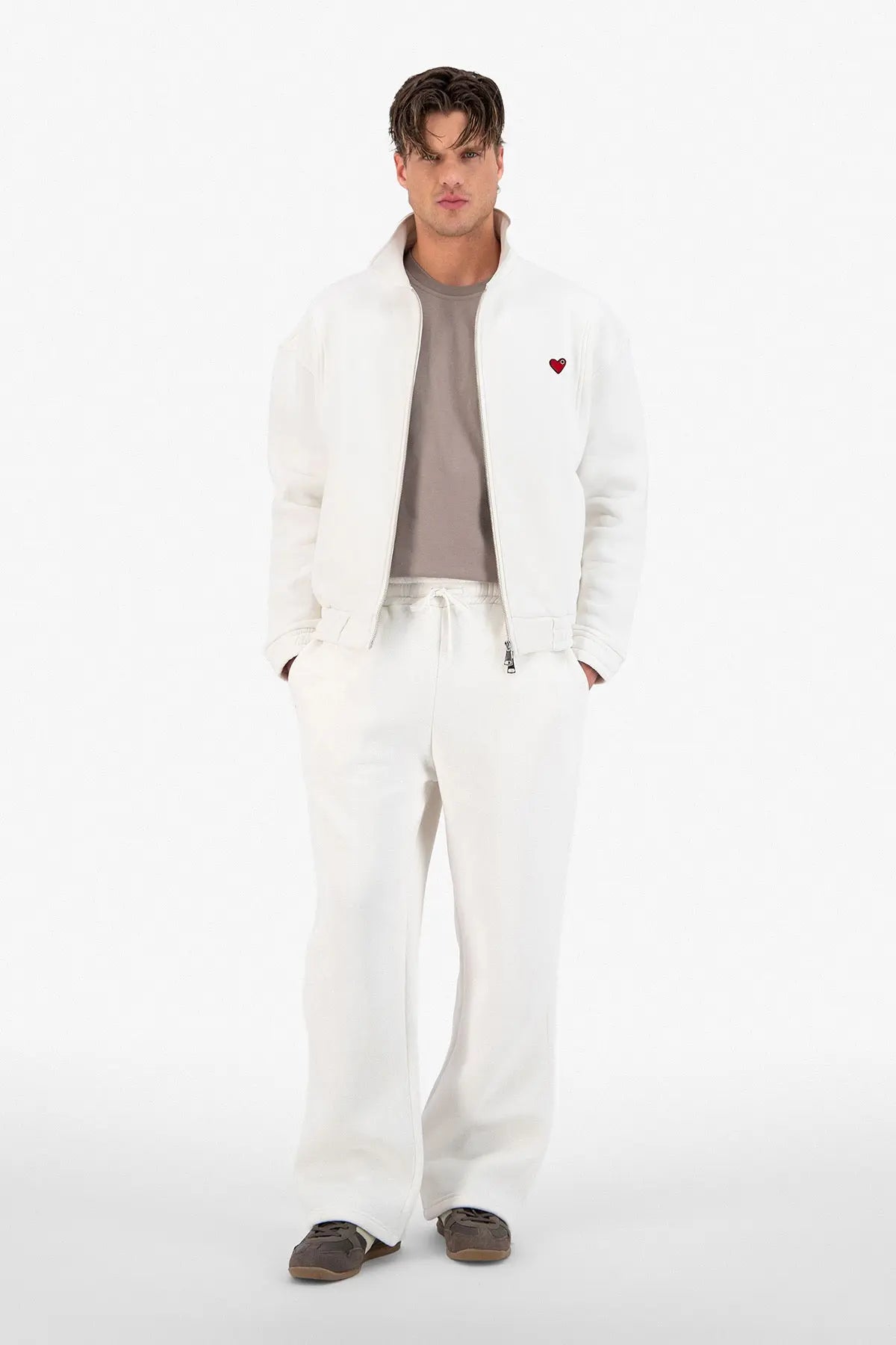 Ensemble Jogging Coeur Veste et Pantalon molleton bonhomme