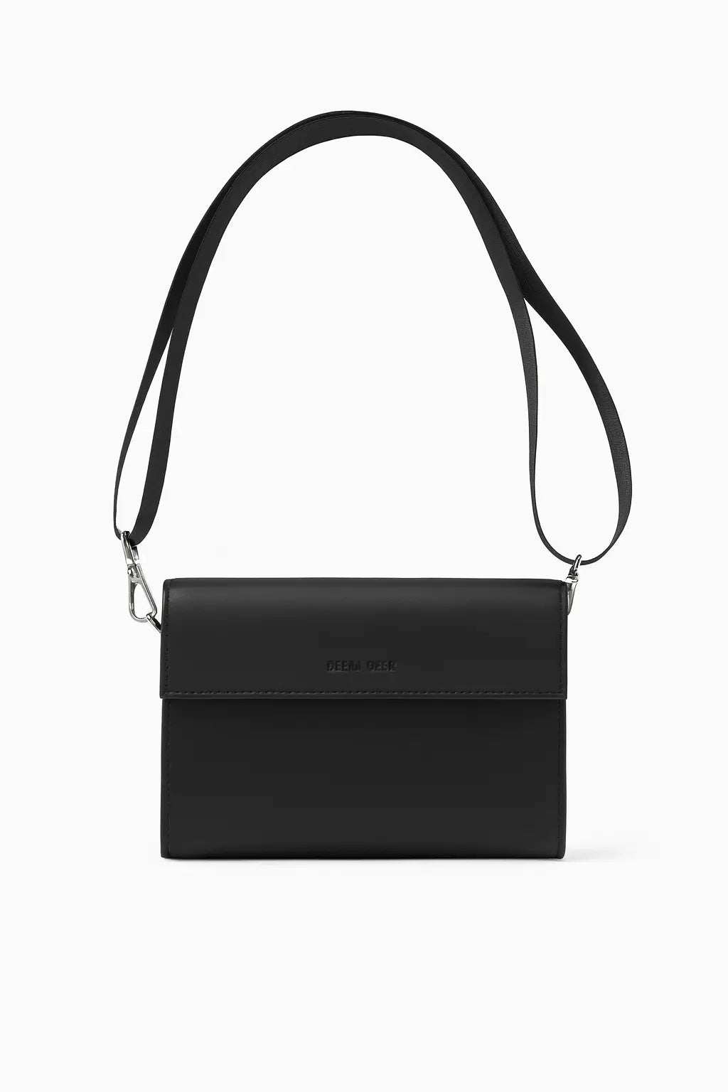 Sachoche Noir Simili Cuir bonhomme