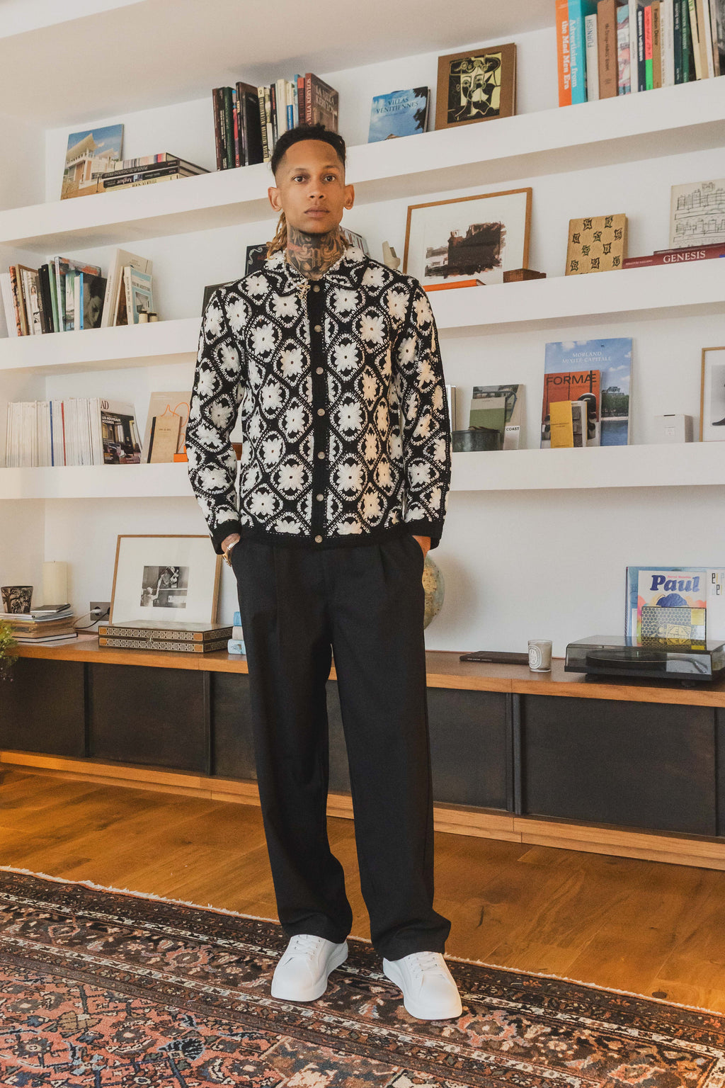 Pantalon Homme Coupe Large BAJET à Pinces