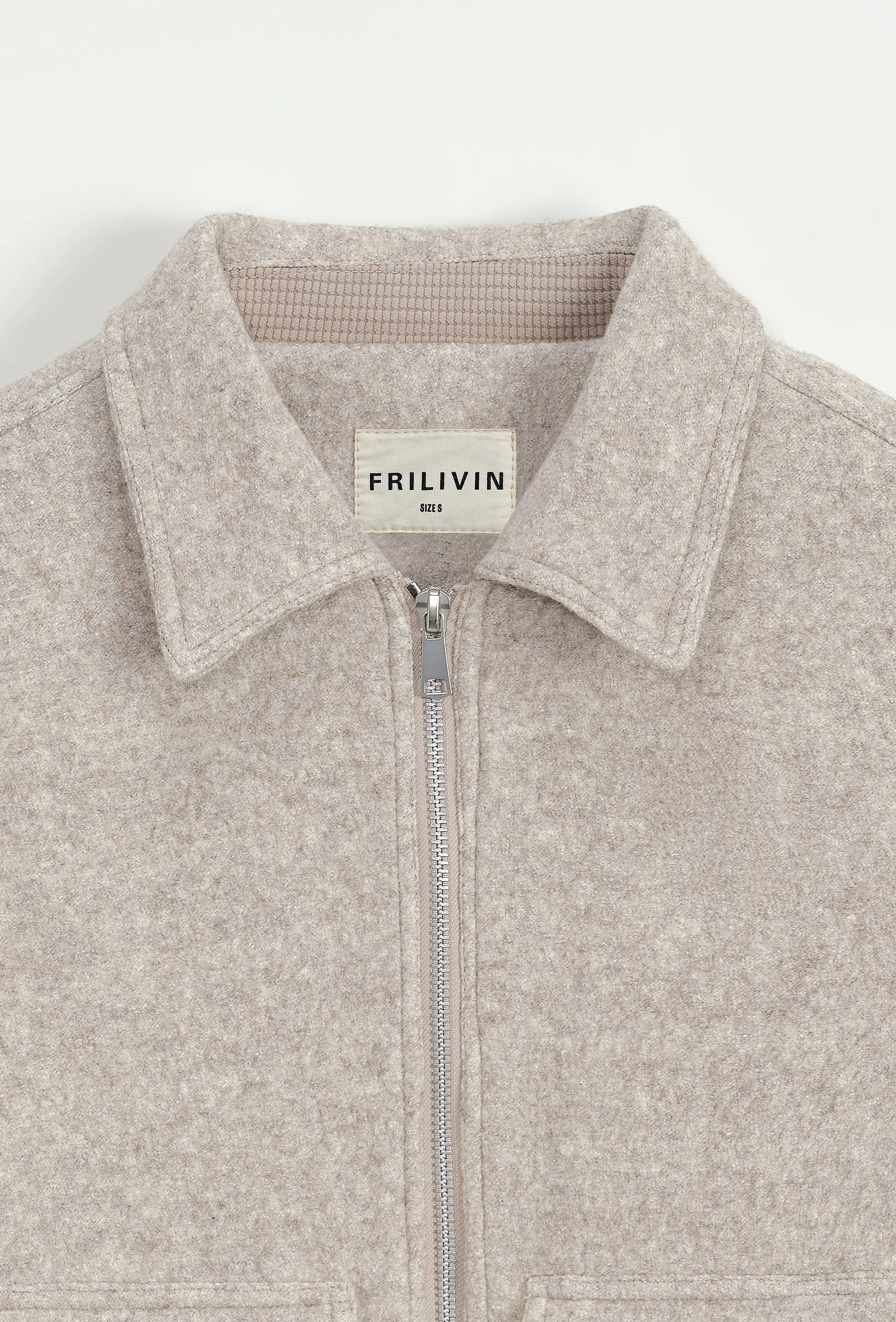 Ensemble Homme Beige – Veste Zippée & Pantalon Ajustable bonhomme