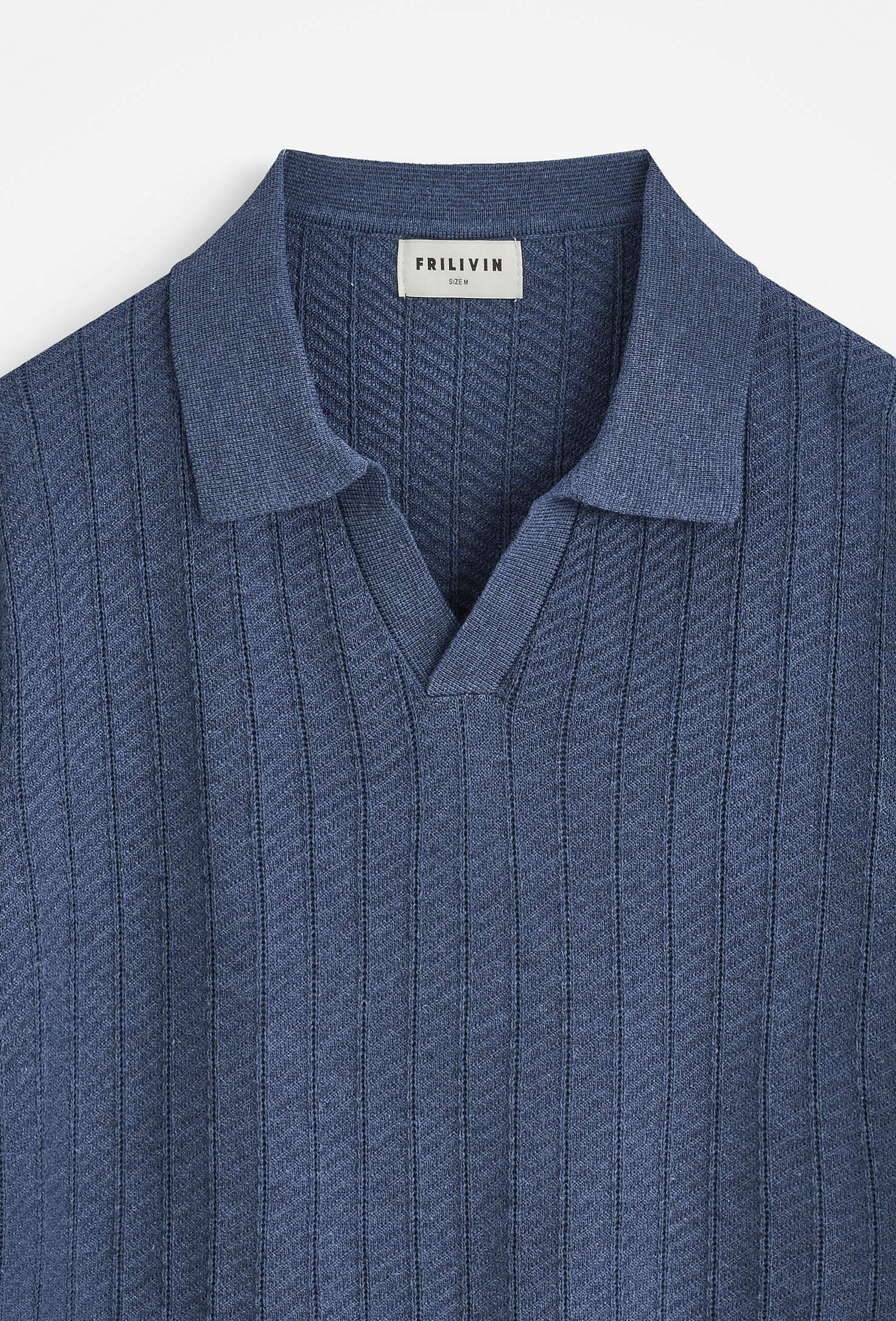 Polo en Maille Texturée Coupe Retravaillée & Allure Quiet Luxury