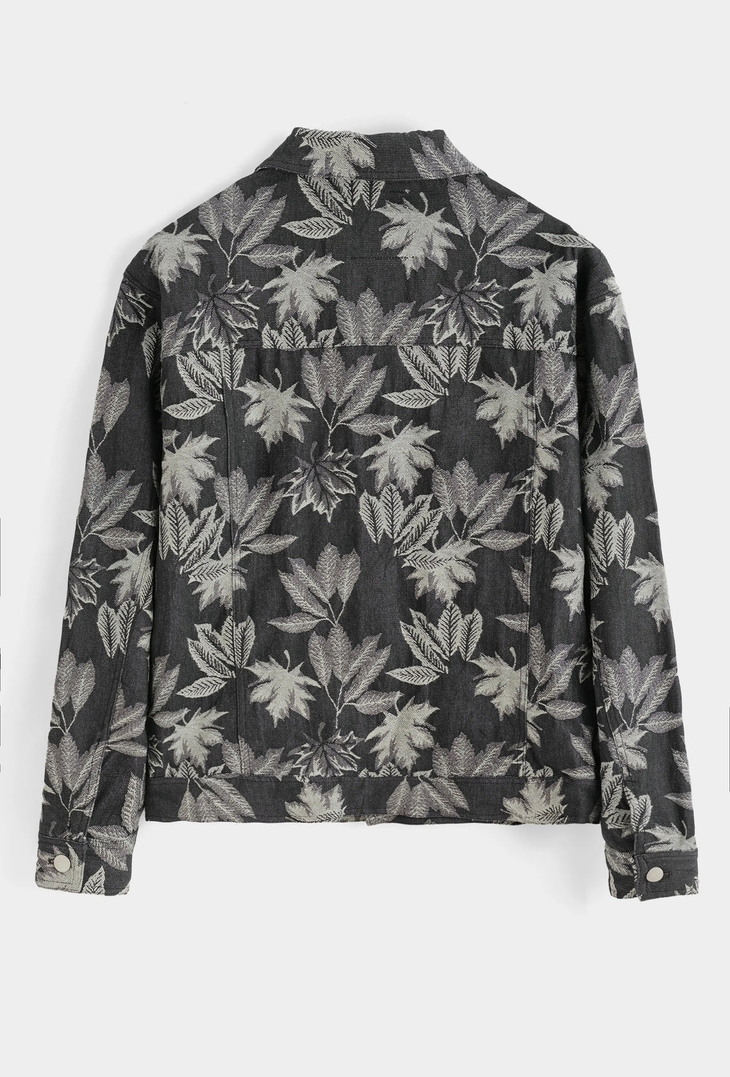 Veste homme imprimé feuilles – Coupe streetwear bonhomme