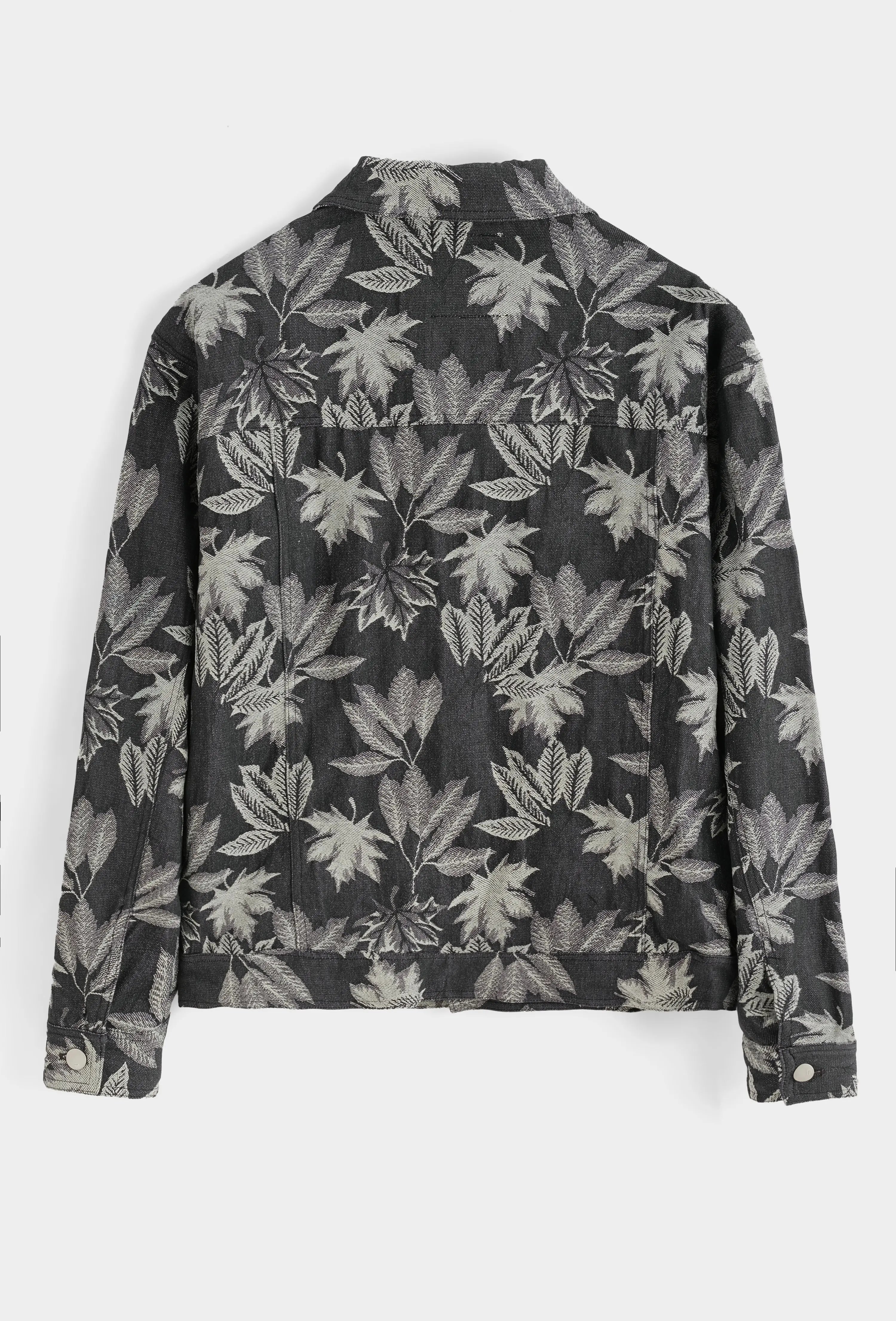 Veste homme imprimé feuilles – Coupe streetwear bonhomme