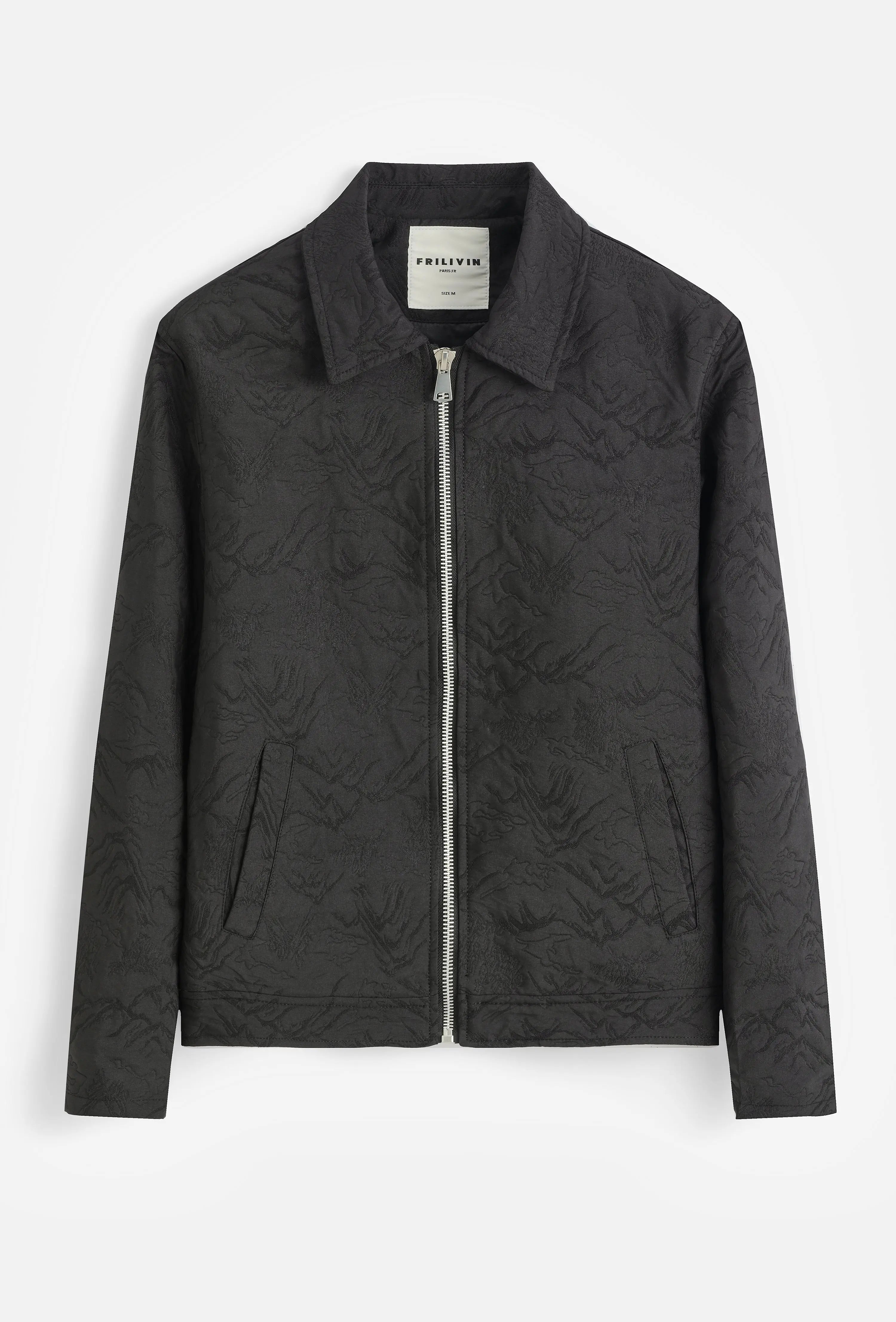 veste floral Homme à Zip bonhomme