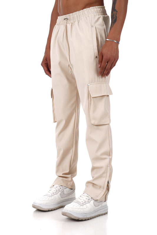 Pantalon Homme Cargo Beige