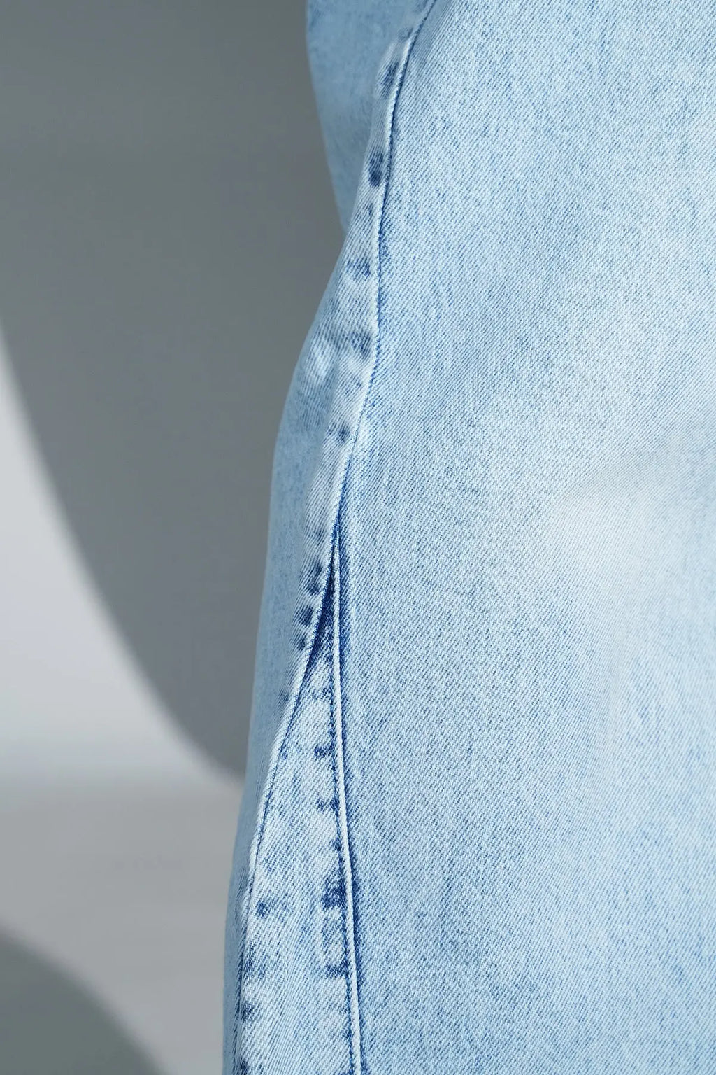 Jean Homme Outfit – Coupe Flare Denim Bleu Clair bonhomme