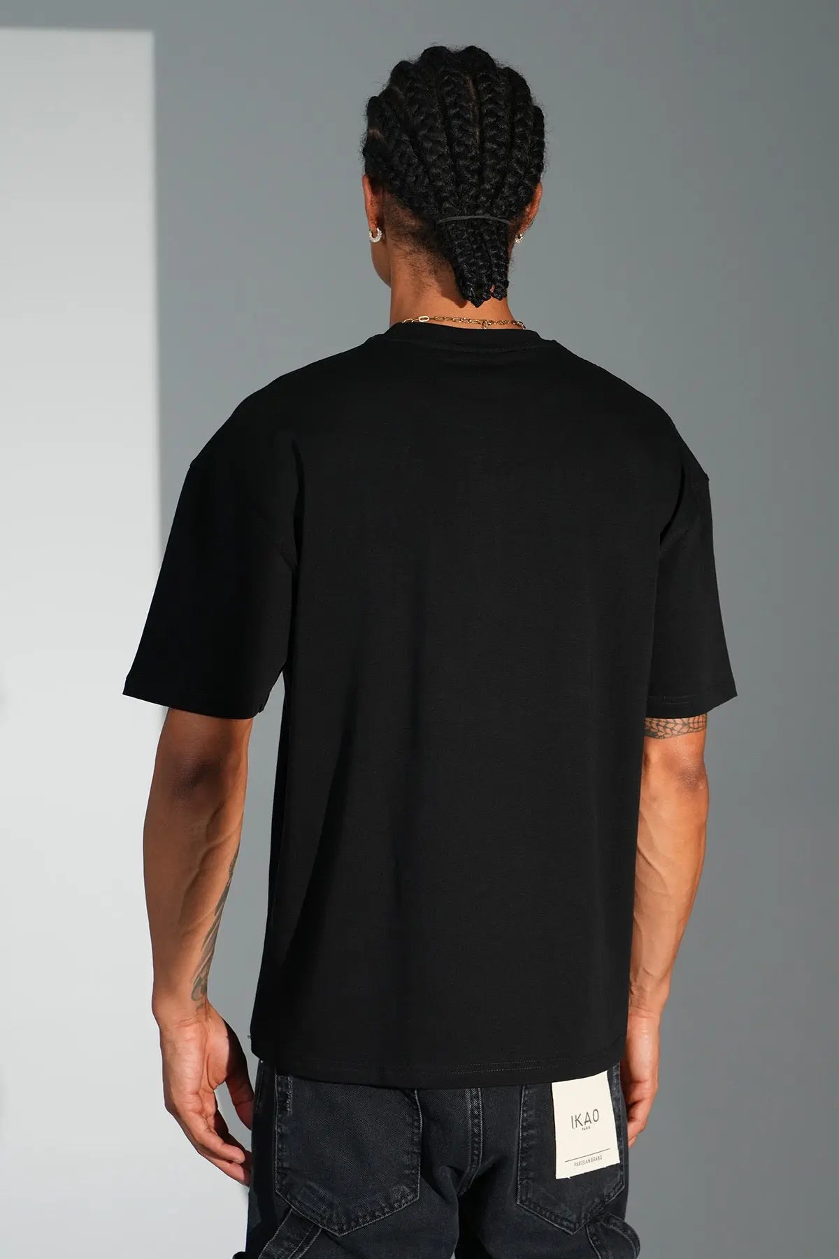 Tee Shirt Cote D'Azur Noir - bonhomme