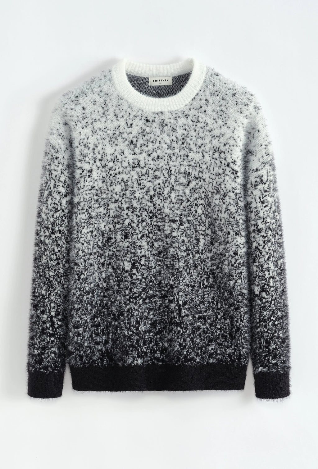 Pull dégradé Frilivin – Coupe droite bonhomme