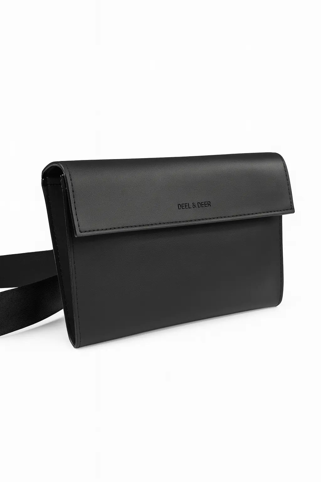 Sachoche Noir Simili Cuir bonhomme