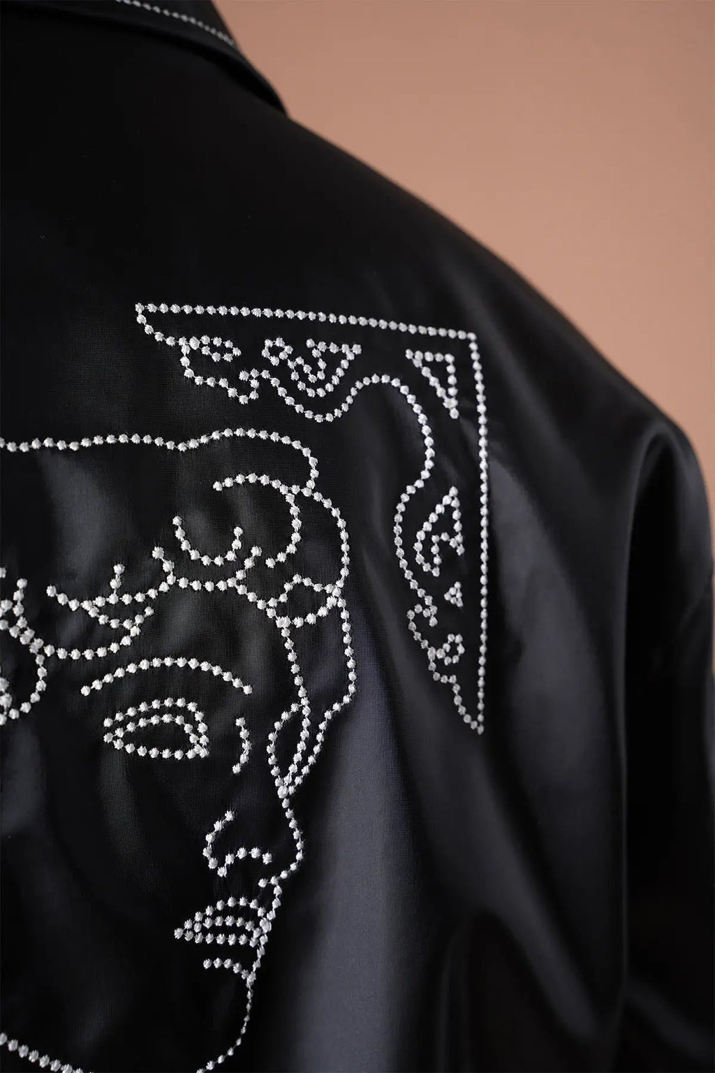 Blouson Ikao Noir Strass bonhomme