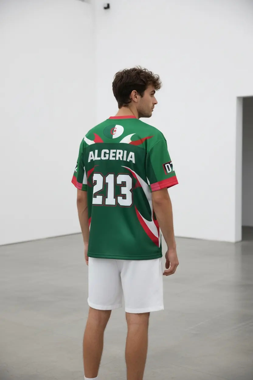 T-shirt Algeria 213 – Style sport street bonhomme