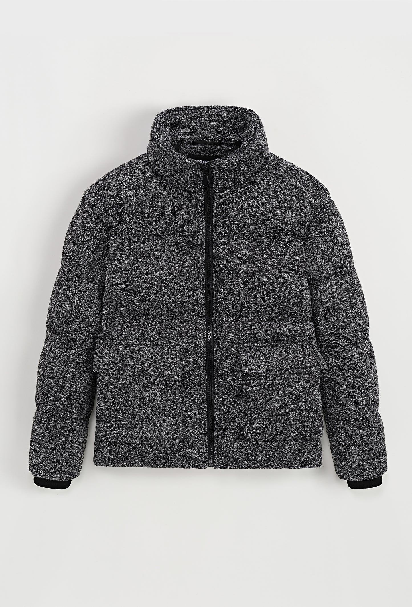 Manteau Doudoune Gris chiné