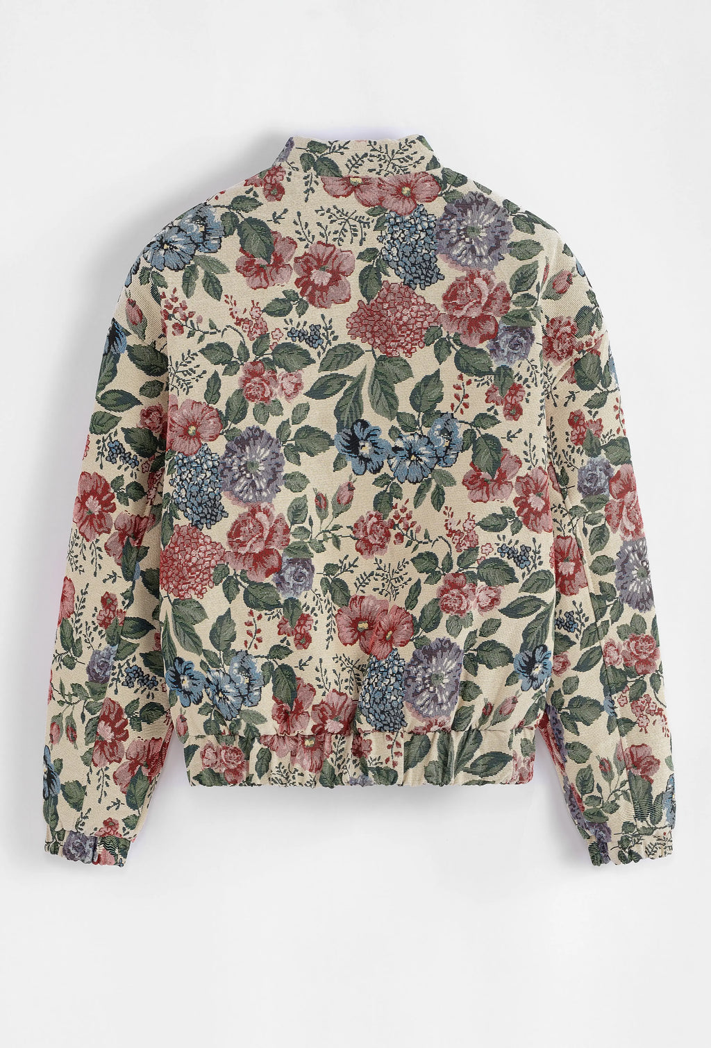 Veste Bomber Florale Homme Beige bonhomme