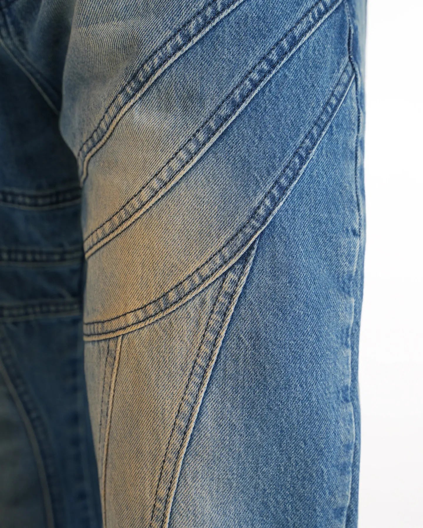 Jean Homme Streetwear Délavé – Coupe Loose bonhomme