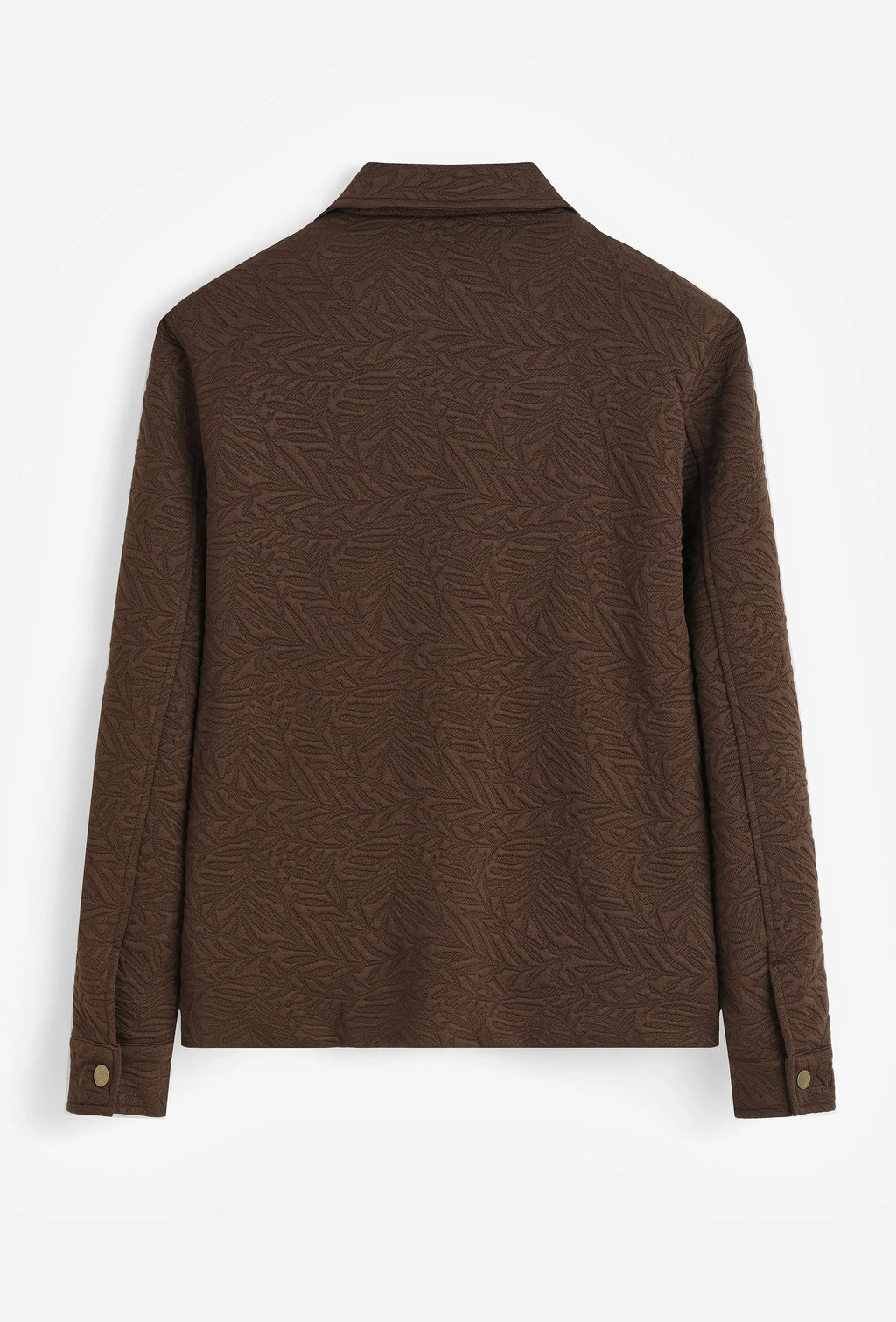 Veste à Motifs Homme à Zip col chemise bonhomme