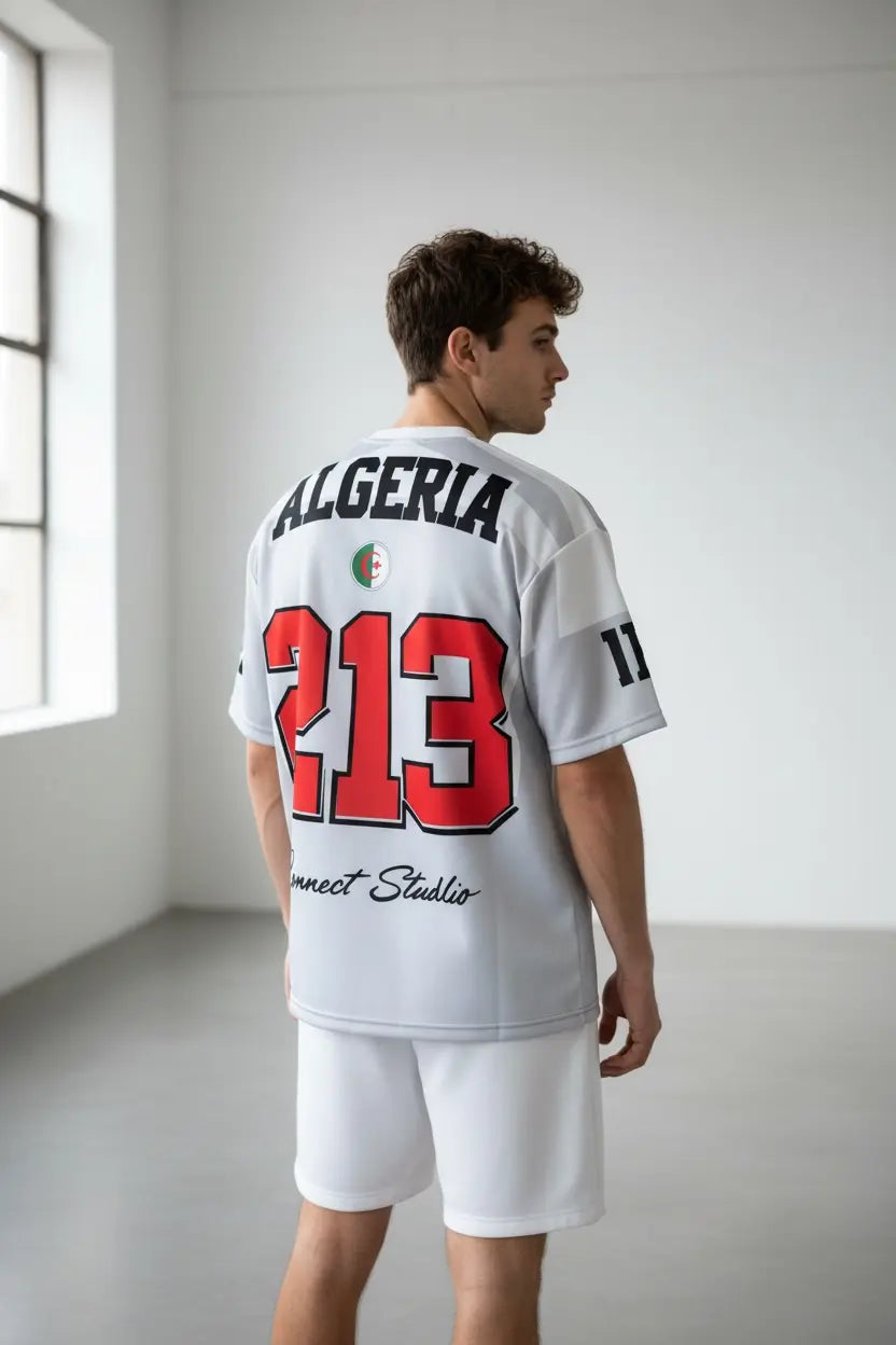 T-shirt Homme Néoprene Algeria Athletic 213 – édition sport street bonhomme