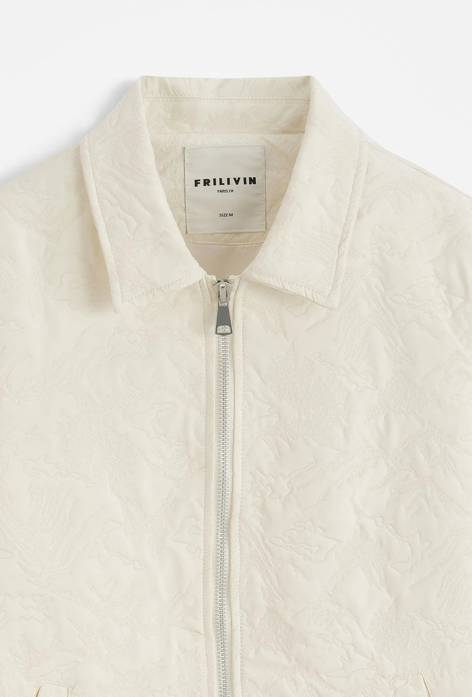 veste floral Homme à Zip bonhomme