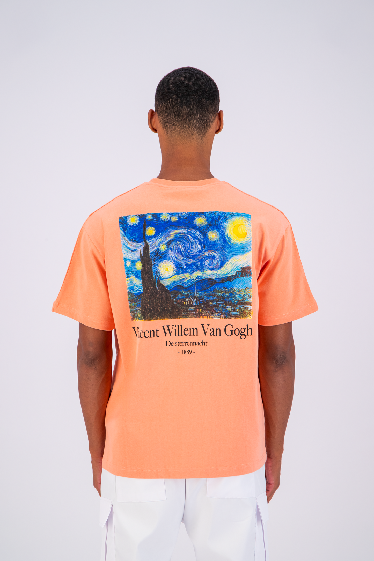 Tee Shirt Van Gogh corail