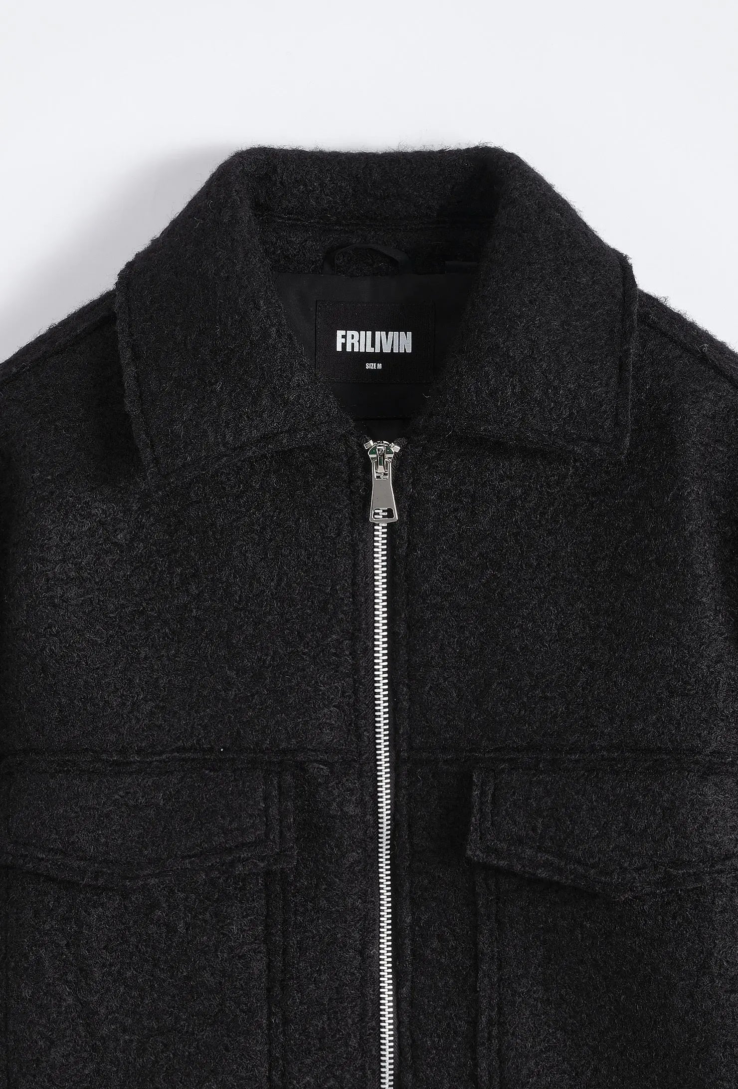 🧥 Veste Manteau Noir Homme – Style Streetwear Minimaliste bonhomme