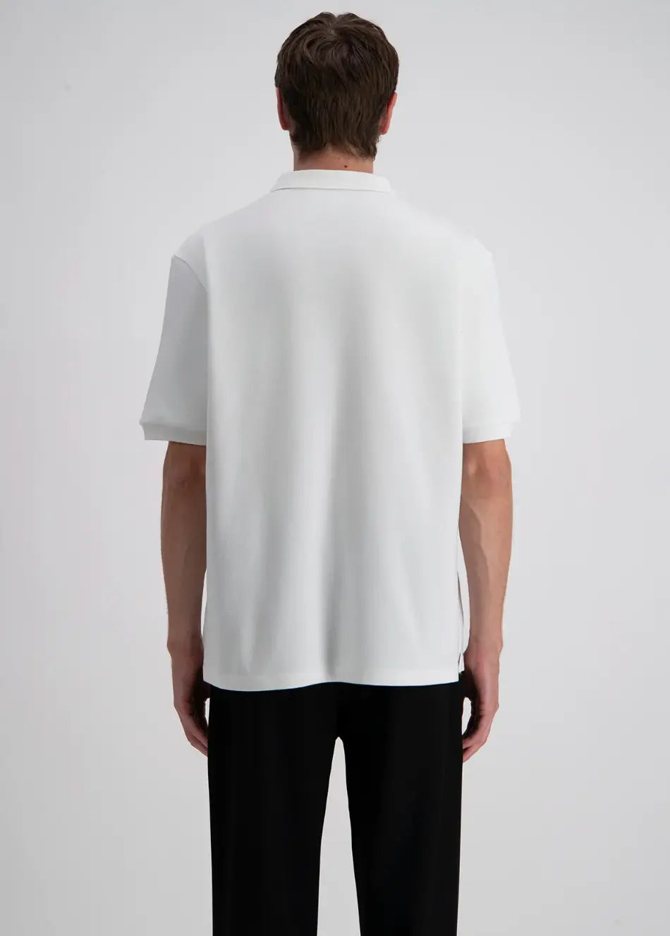 Polo Blanc Coeur Rouge - bonhomme