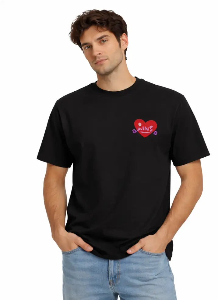 Tee Shirt Coeur Saint bonhomme
