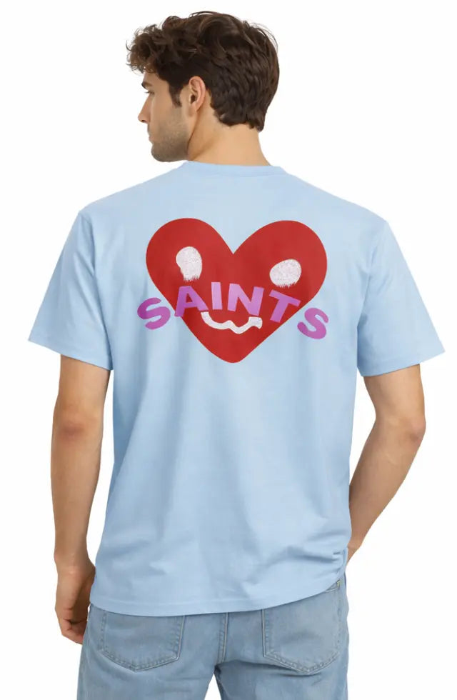Tee Shirt Coeur Saint bonhomme
