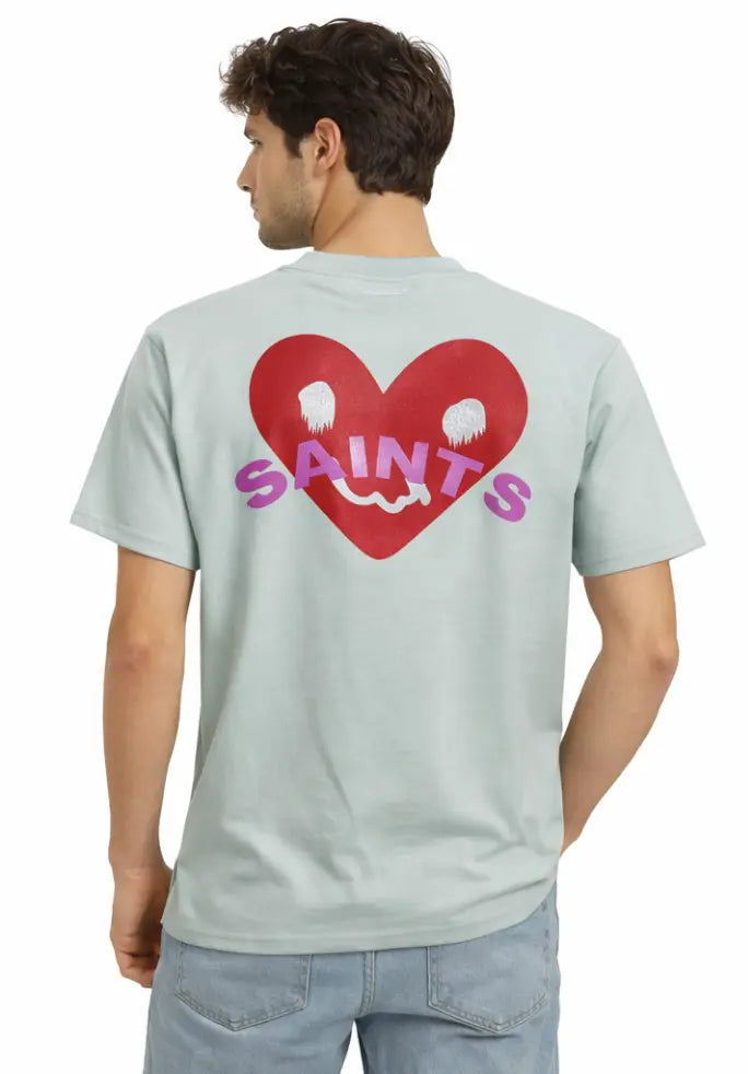 Tee Shirt Coeur Saint bonhomme