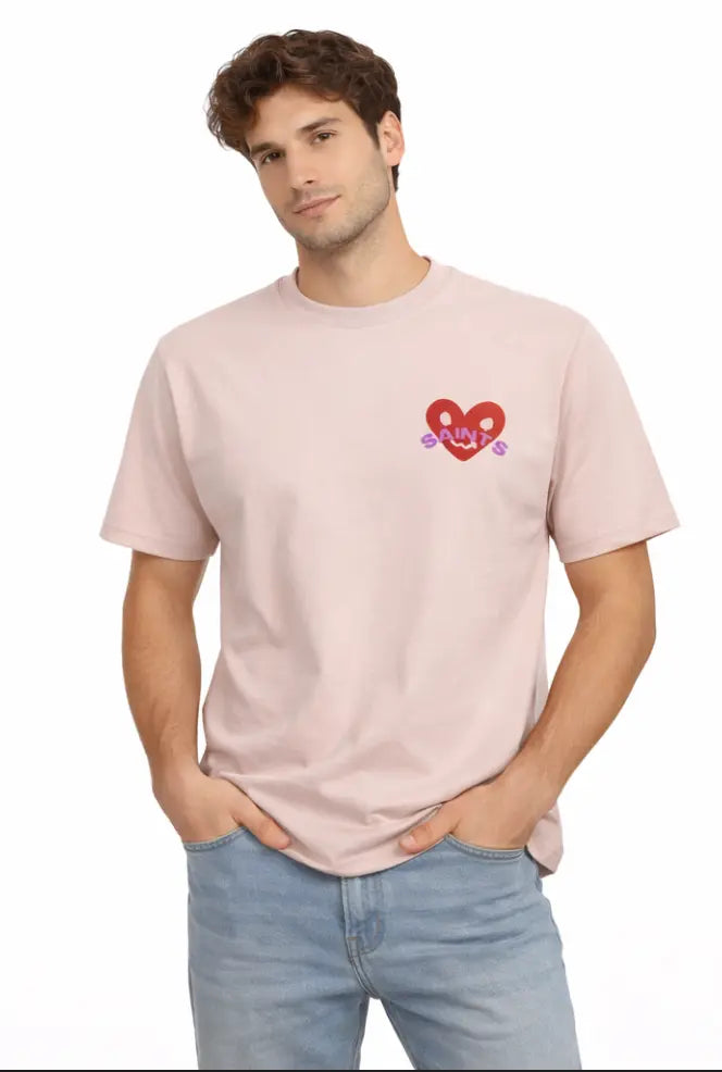 Tee Shirt Coeur Saint bonhomme