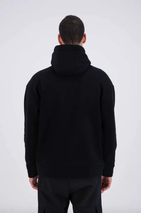 Sweat à Capuche noir avec Motif Cœur rouge Homme - bonhomme