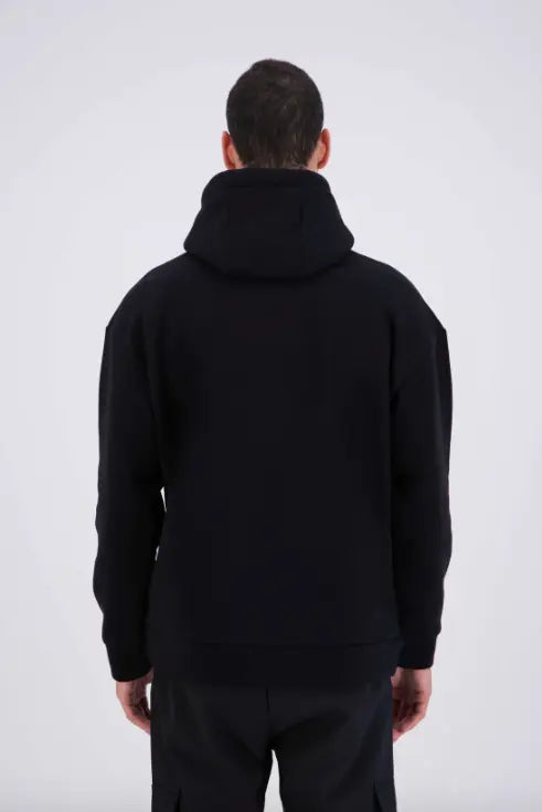 Sweat à Capuche noir avec Motif Cœur bleu royal Homme bonhomme