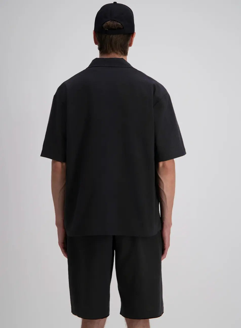 Chemise Noir Coeur Rouge - bonhomme