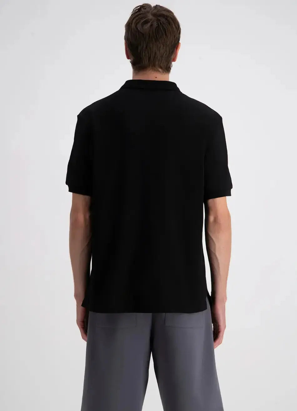Polo homme Coeur maille piqué bonhomme