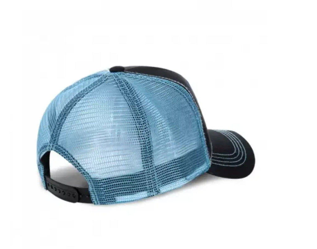 casquette capslab dragon ball z vegeta noir bleu bonhomme