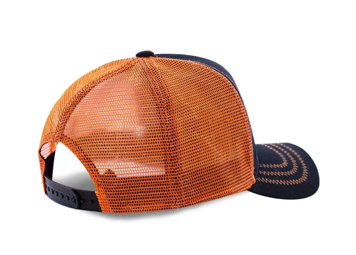 Casquette Trucker Dragon Ball Z Goku Snapback Noir Capslab bonhomme