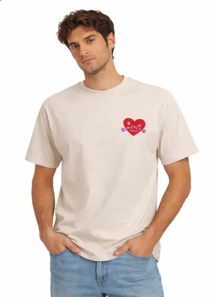 Tee Shirt Coeur Saint bonhomme