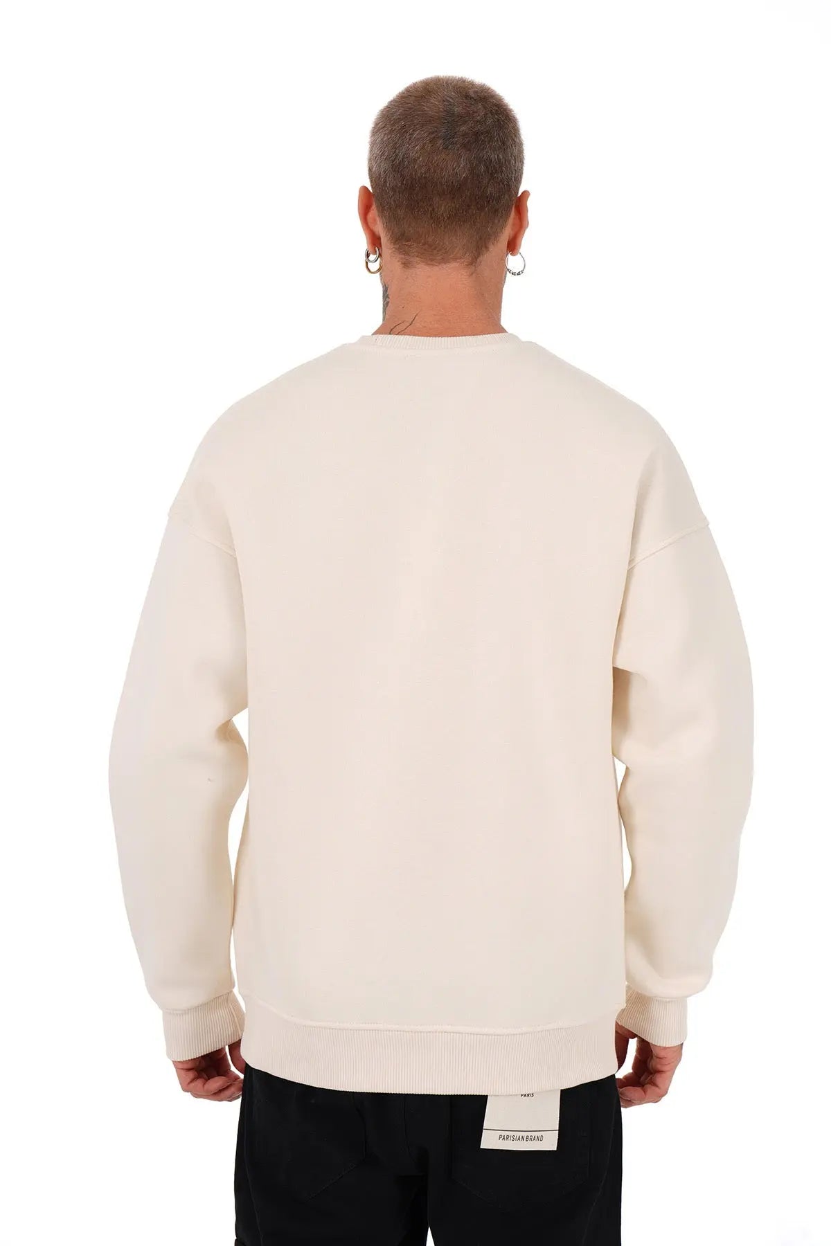 Sweat Creme Aimé bonhomme