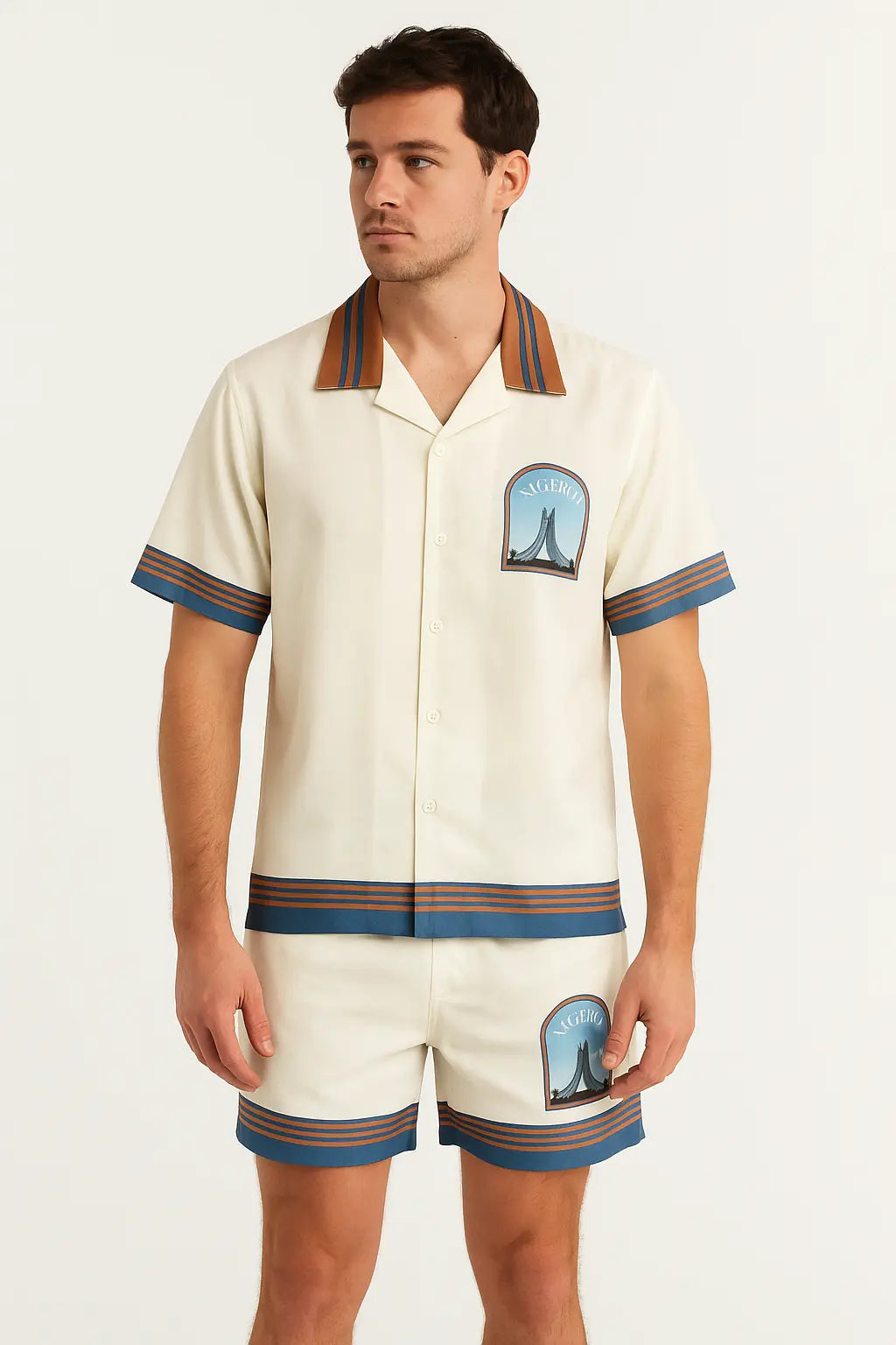 Ensemble Chemise et Short Algérie bonhomme