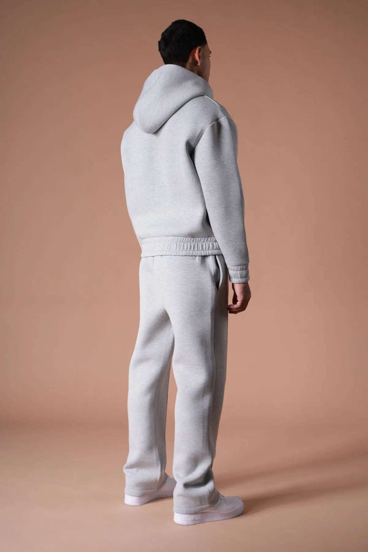 Ensemble Jogging Gris Paris – Hoodie & Pantalon bonhomme