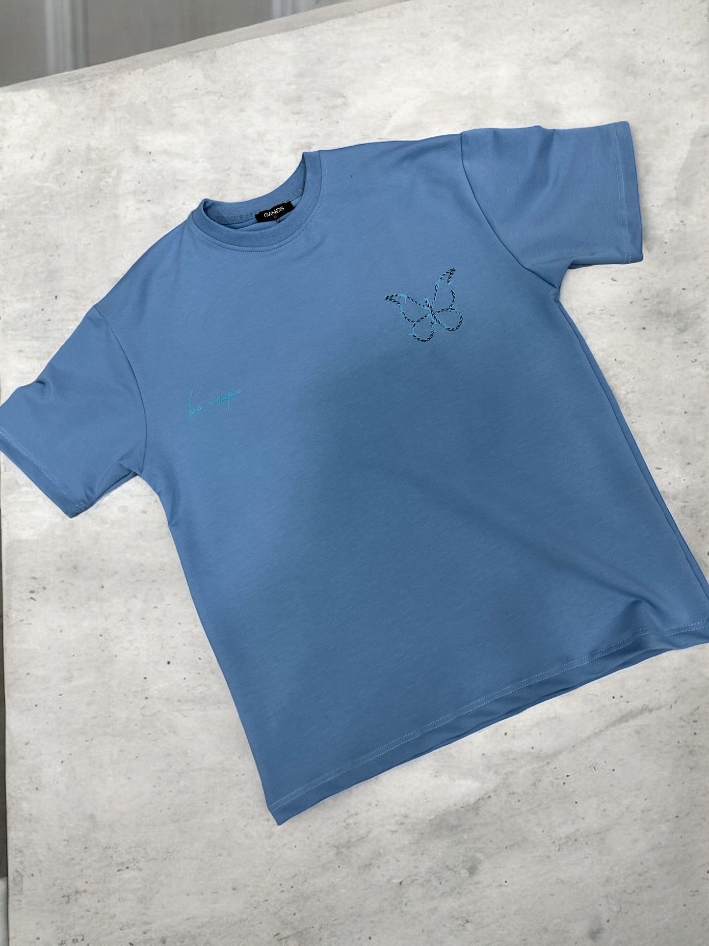 Tee shirt Papillon Bleu Jeans