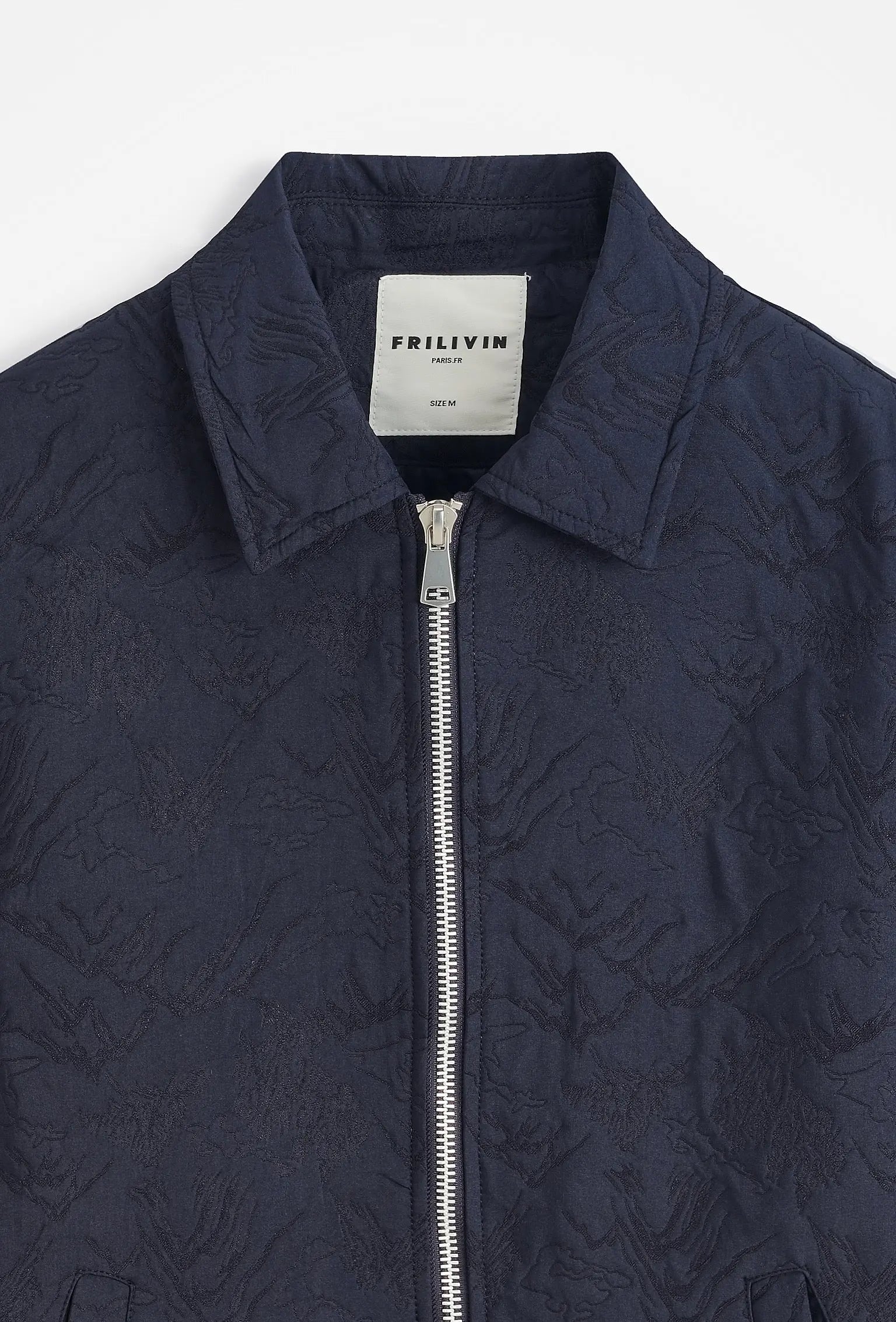 veste floral Homme à Zip bonhomme