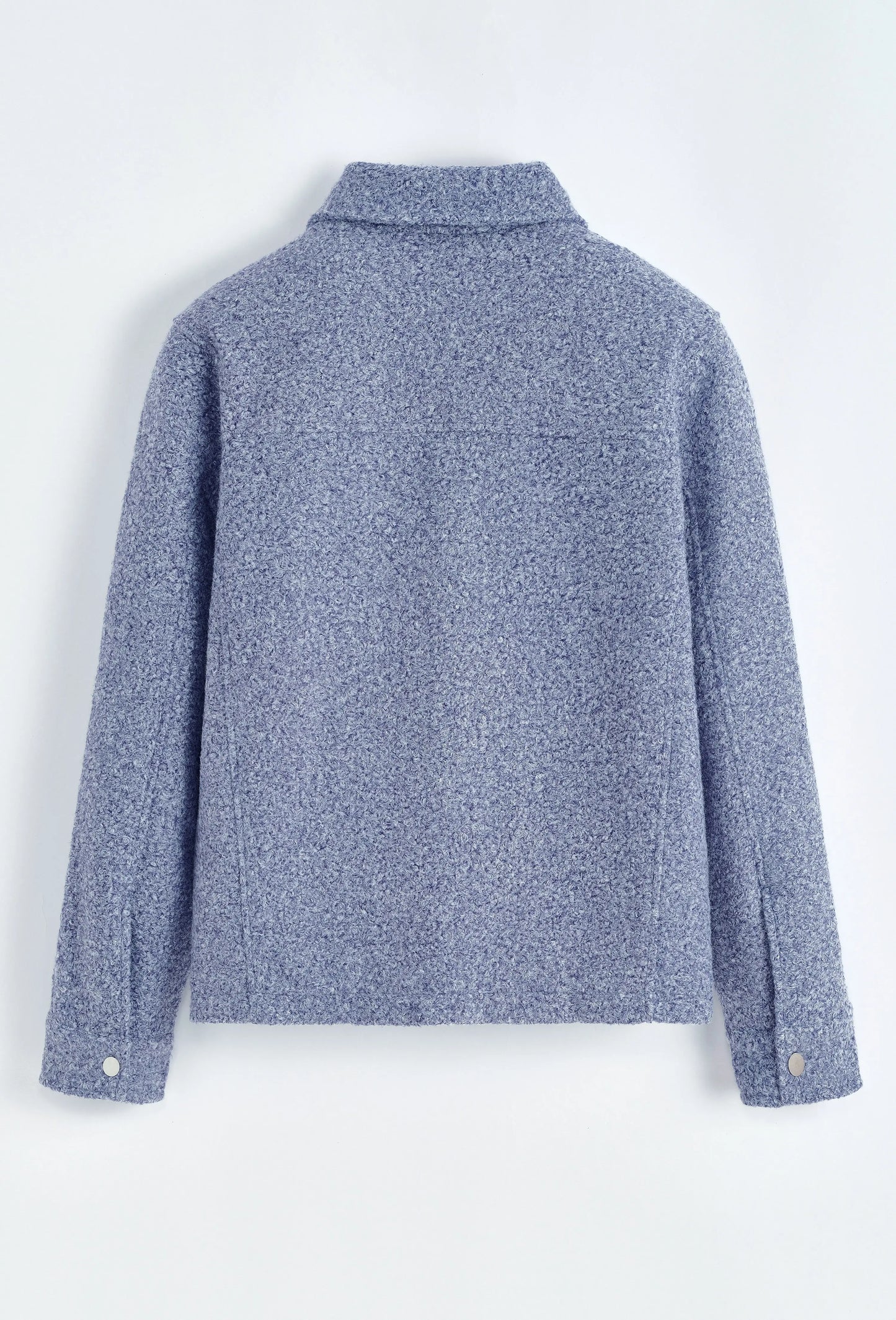 Veste Homme Bleu Ciel Bouclée bonhomme