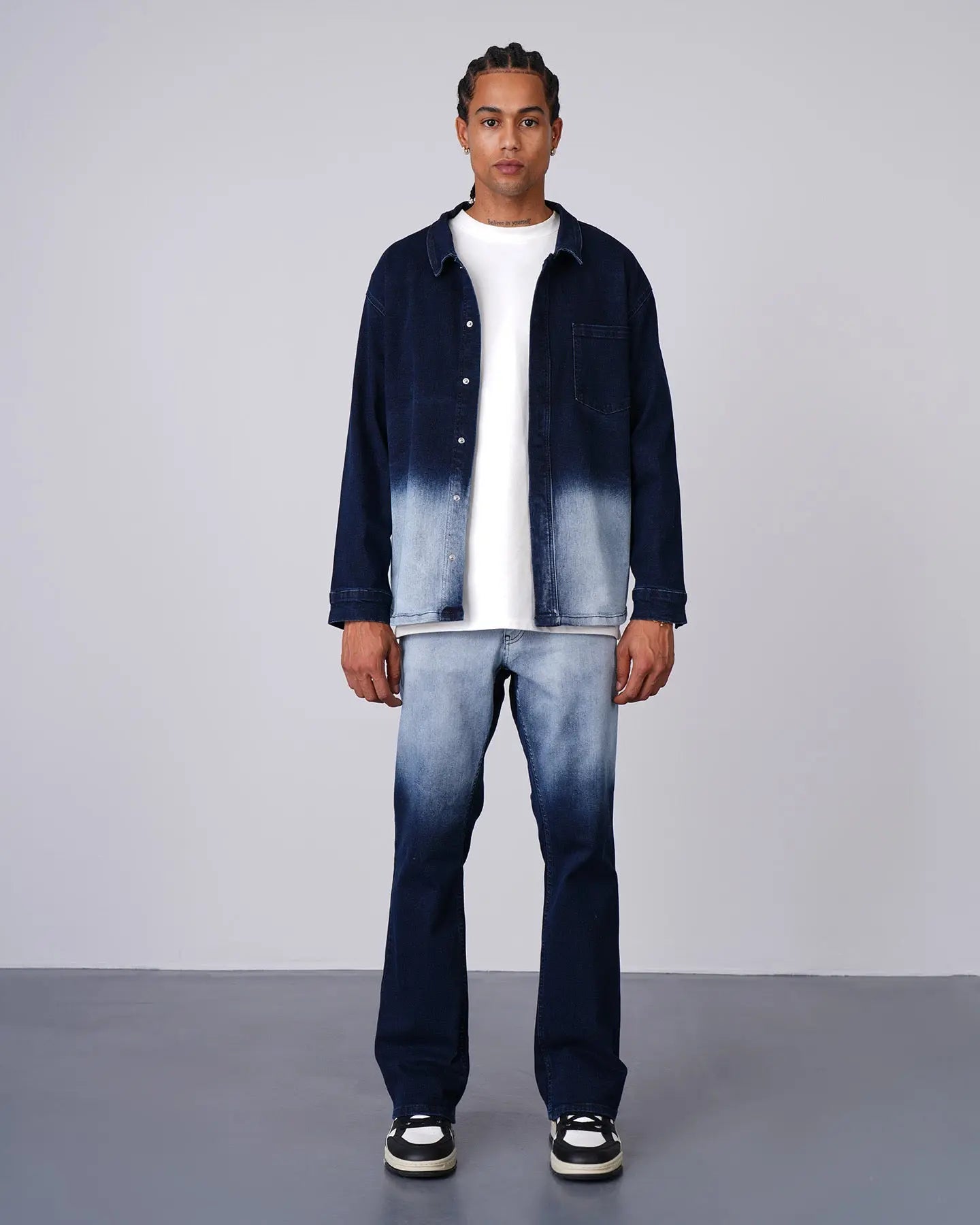Ensemble Jean Homme Bleu Dégradé bonhomme