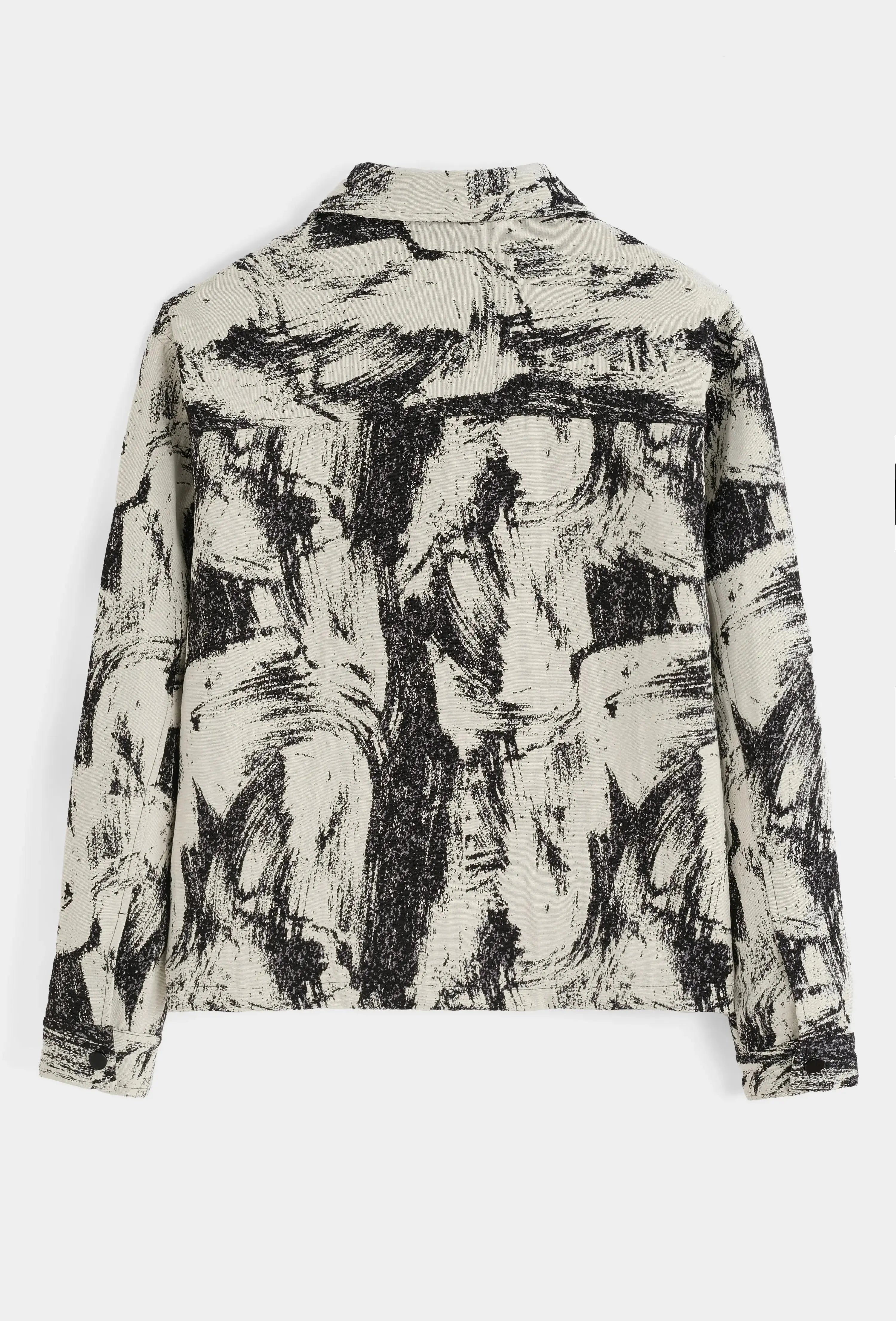 Veste Homme Motif Artistique – Coupe Oversize bonhomme