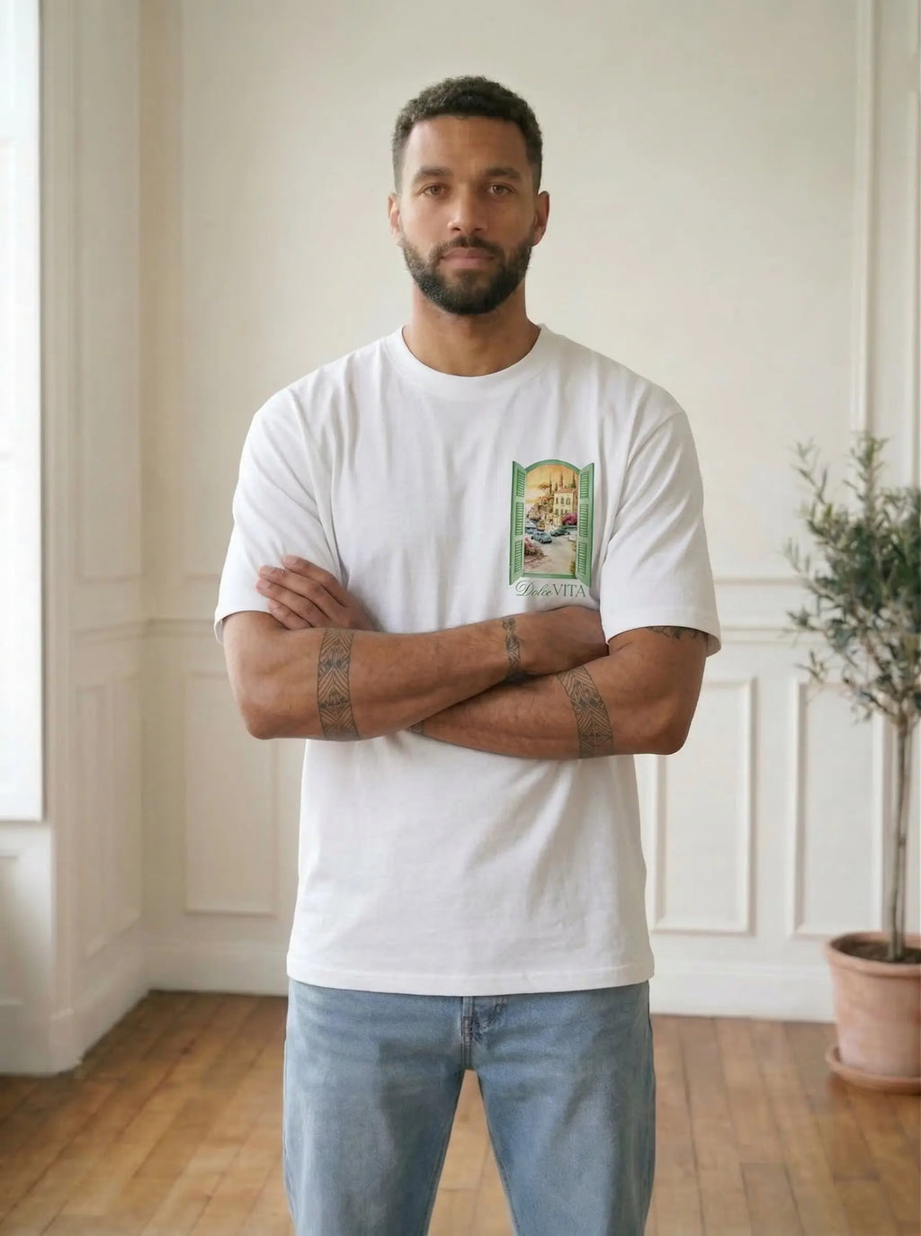 T-shirt Homme Dolce Vita bonhomme