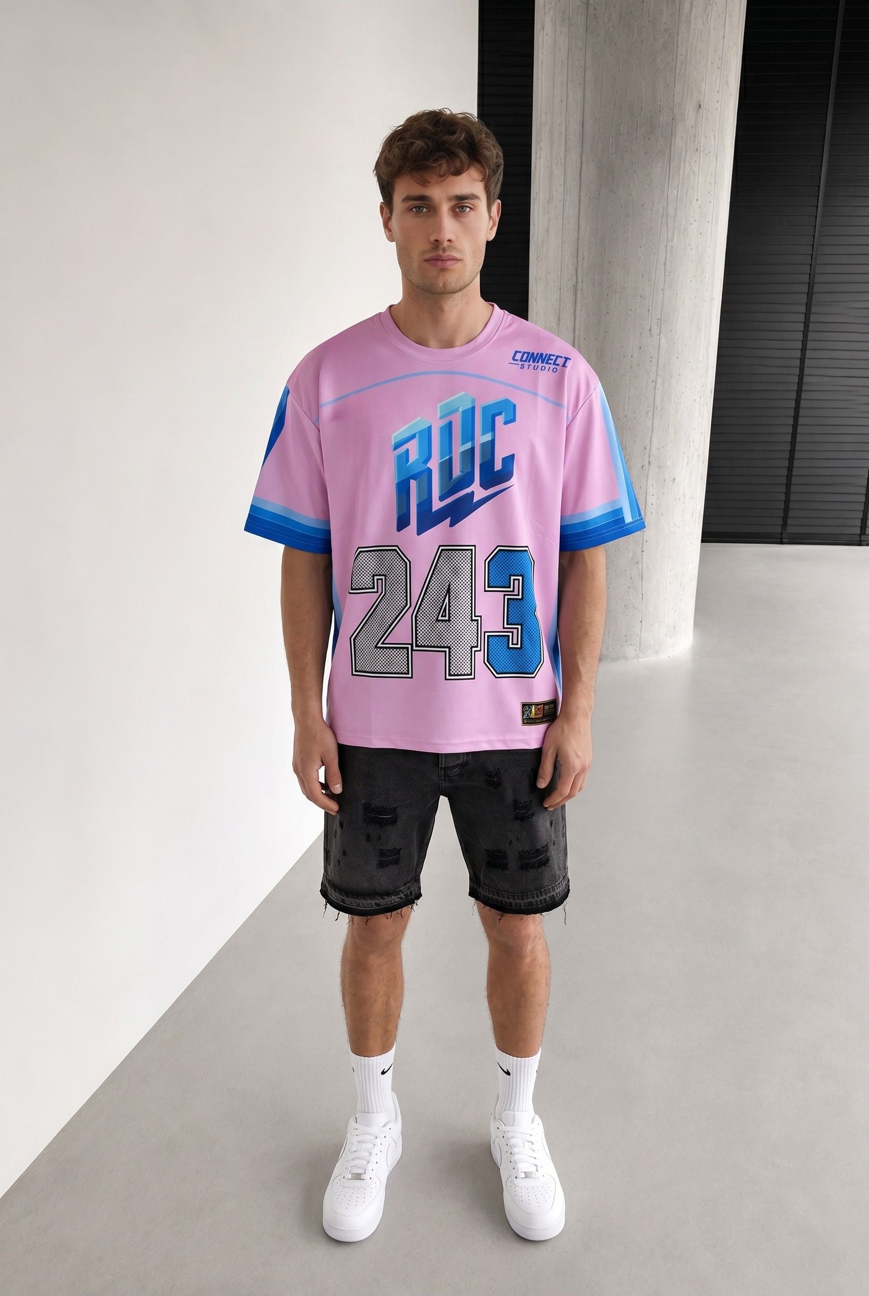 T-shirt Oversize RDC 243 — Les Léopards Edition