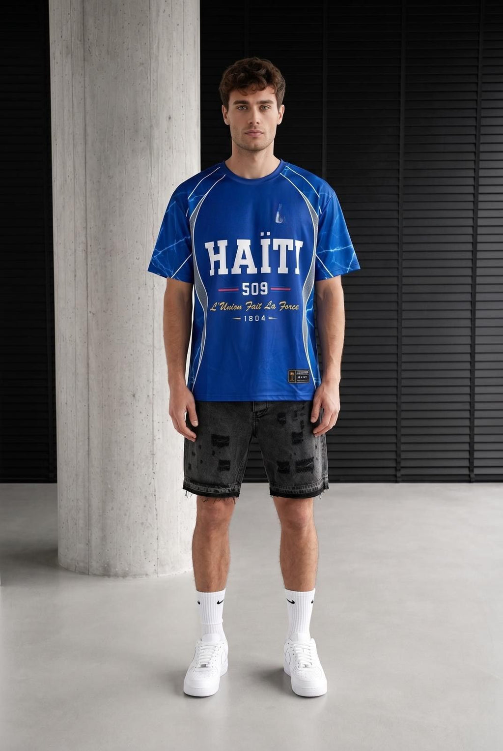 T-shirt imprimé homme Haiti 509