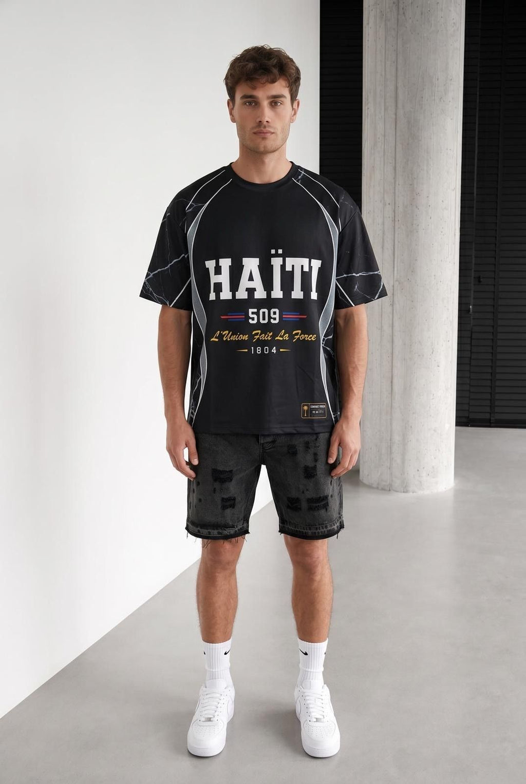 T-shirt imprimé homme Haiti 509