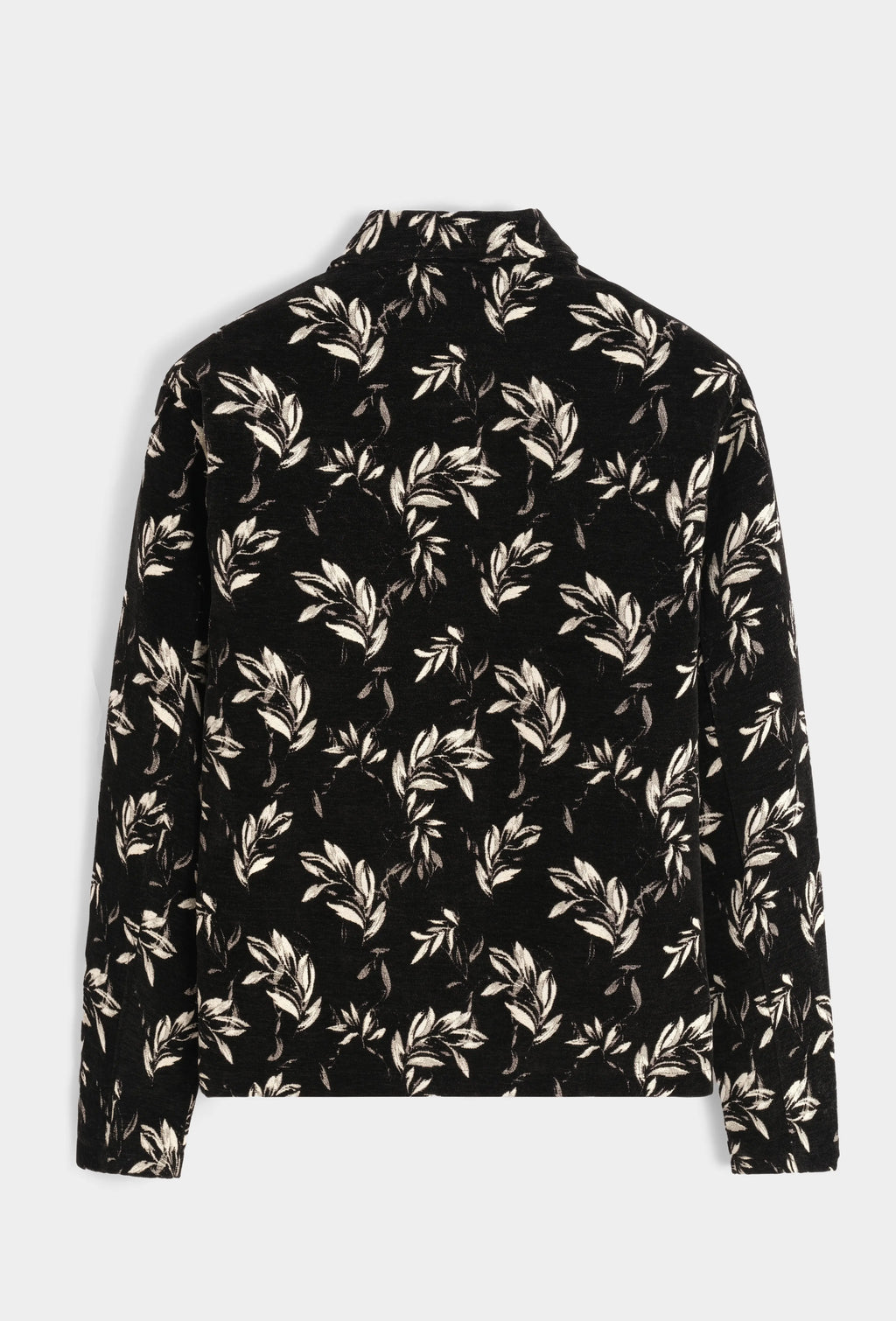 Veste Floral Homme Col Chemise bonhomme