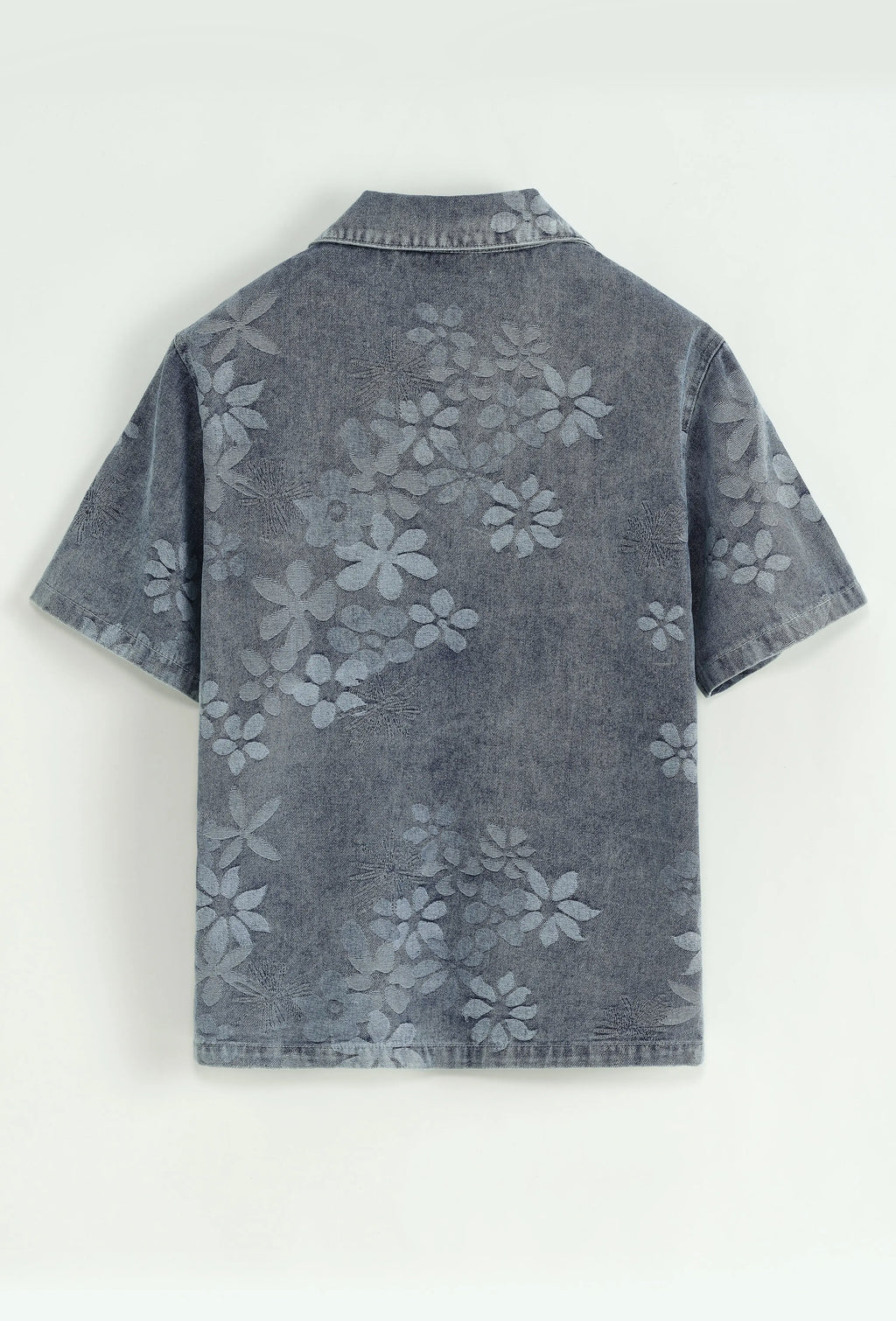 Ensemble En Jeans Denim Bleu Floral bonhomme