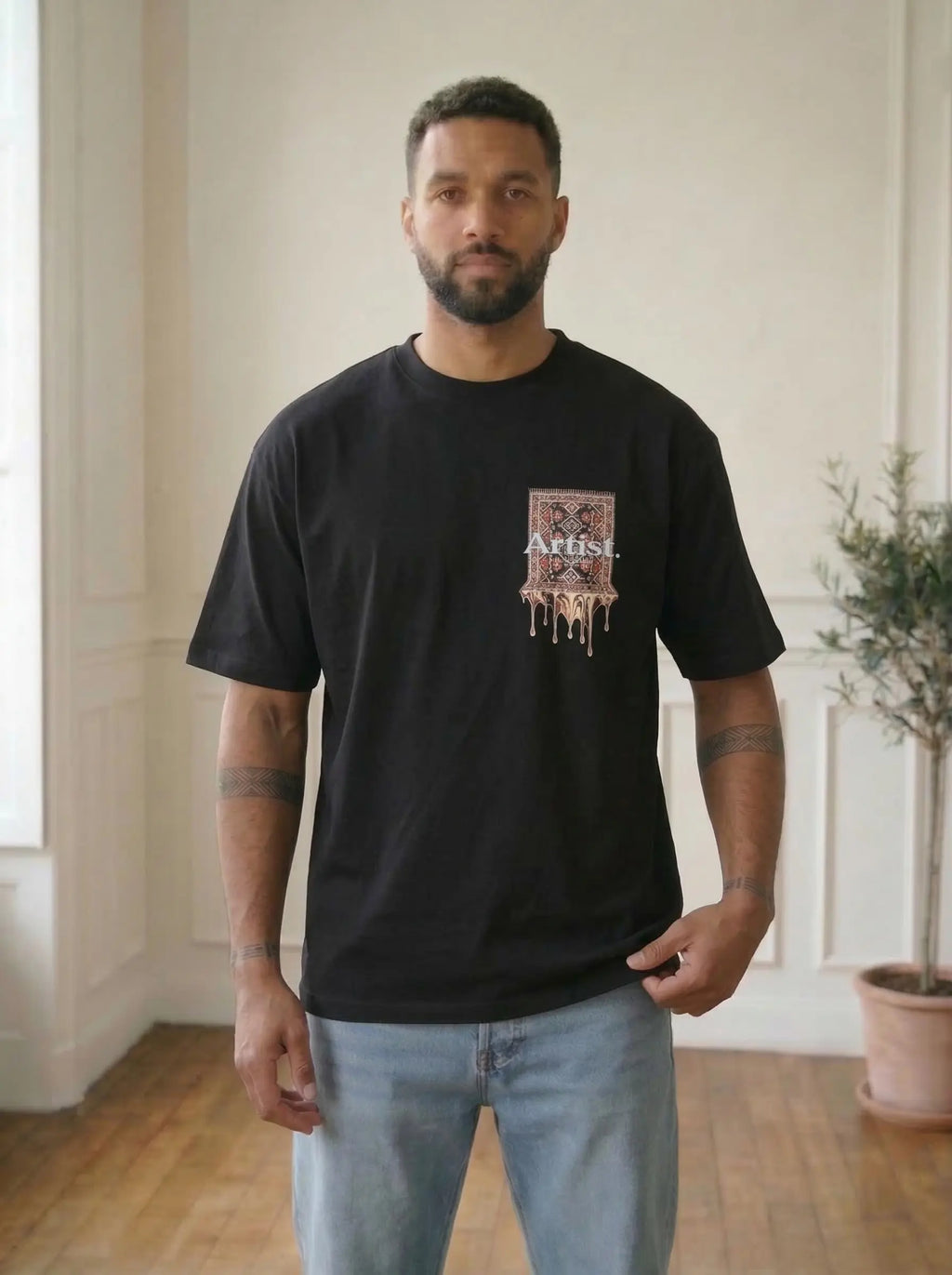 T-shirt Artist – Inspiration artisanale bonhomme
